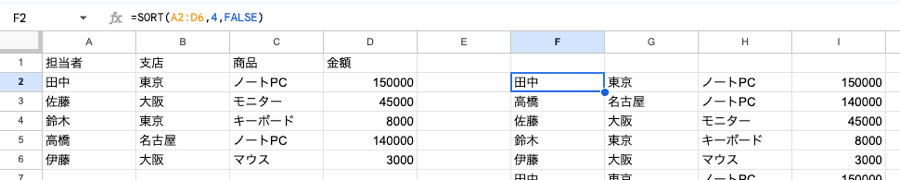 02 formula sort basic