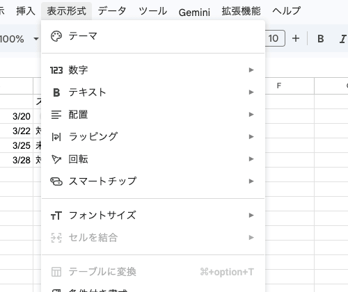 08 overview format menu conditional