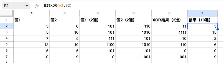 02 formula bitxor basic