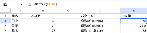 02 formula median basic