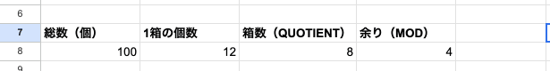 03 result quotient box