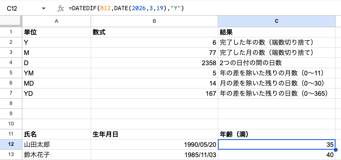 04 formula datedif age