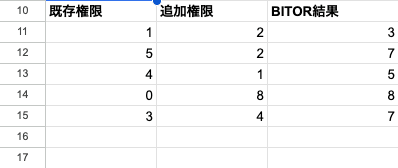 04 result bitor array